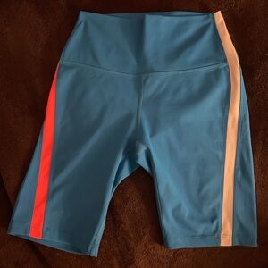 Splits59 Blue/Colorblock High-Waisted Bike Shorts

Excellent condition